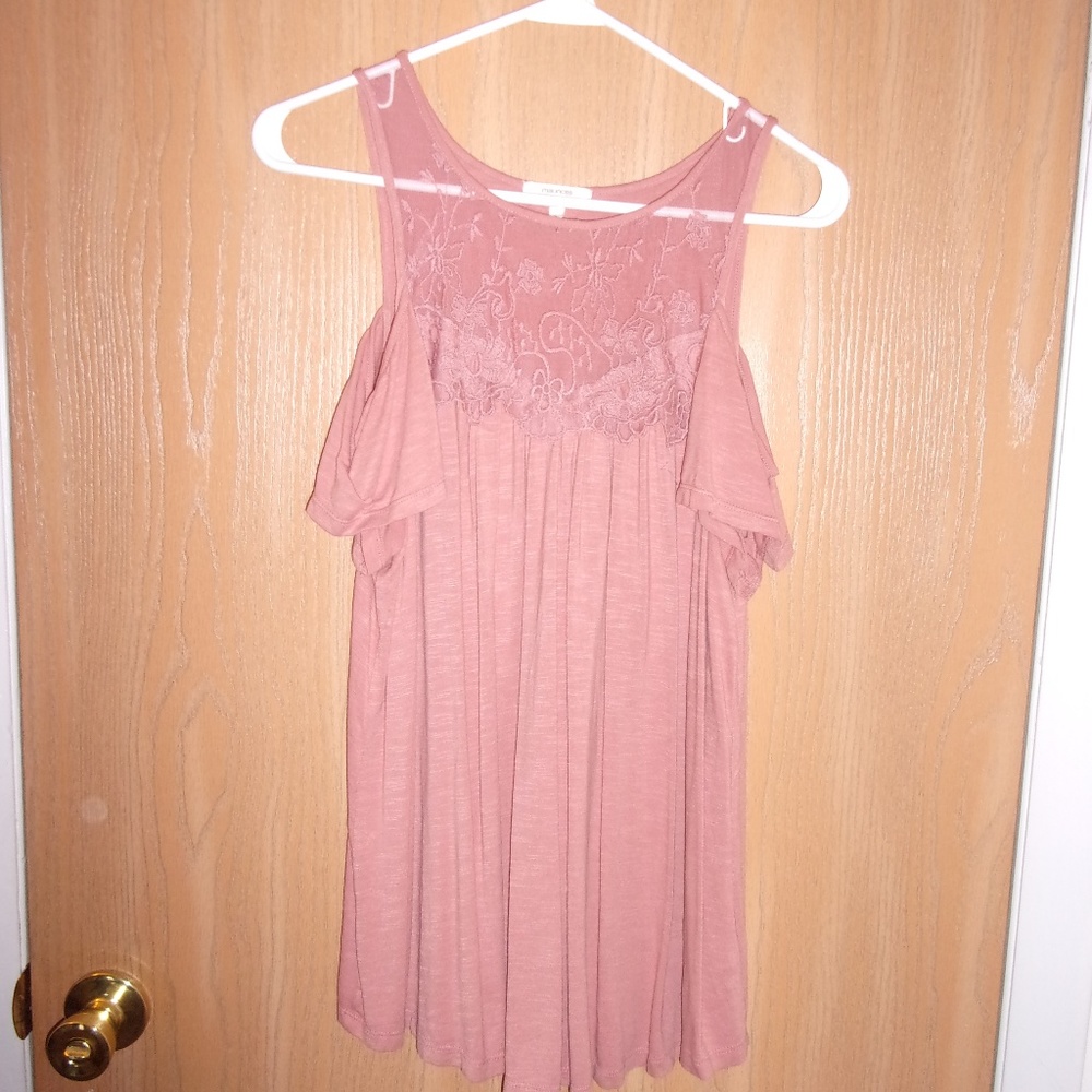 Cold shoulder blouse
